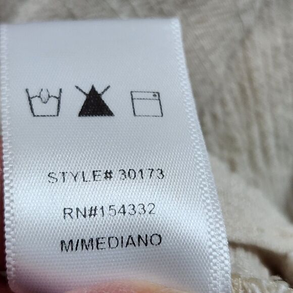 Before You Embroidered Gauzy Boho Peasant Floral Blouse Size M Balloon Sleeve - Picture 8 of 13